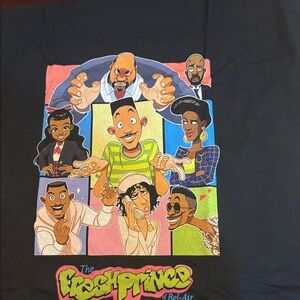 Fresh Prince of Bel-Air Graphic Tee - Black